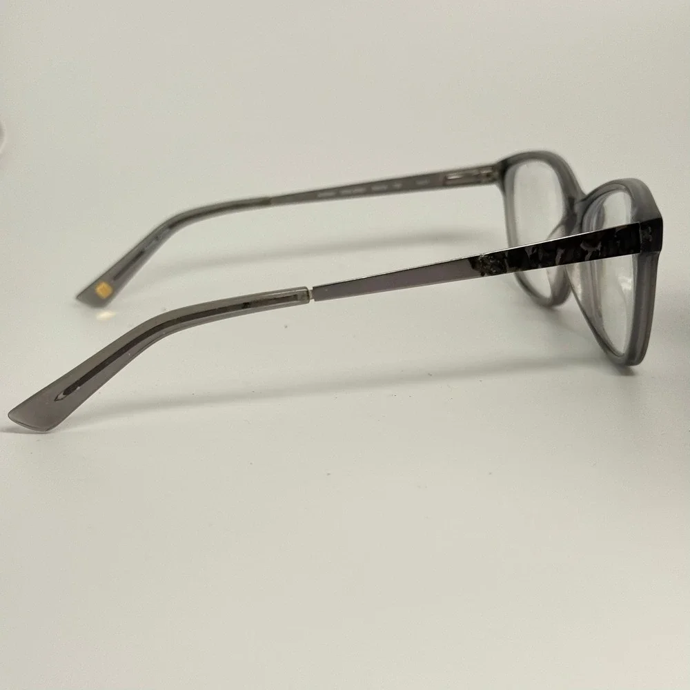 Anne Klein AK5060 Grey Cat Eye Eyeglasses Frames 54-16-135 Womens Grey 035
